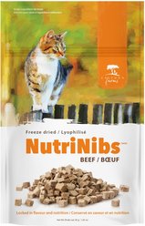 Caledon Farms NutriNibs Beef Cat Treats, 30-g bag