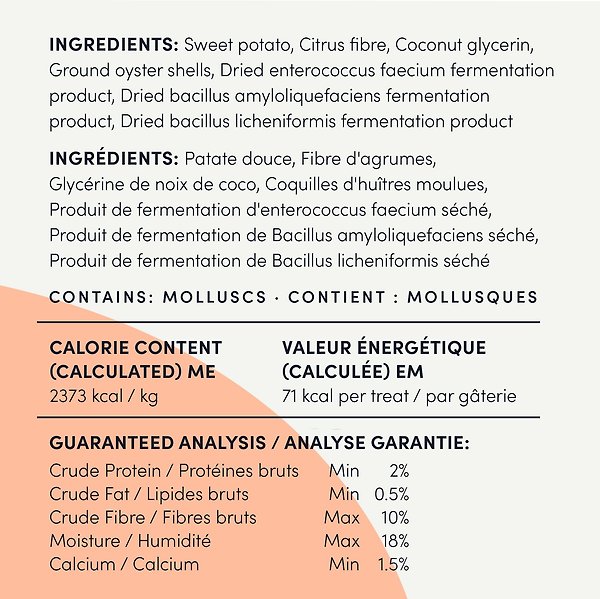 Show full view: Crumps' Naturals Plaque Busters Advanced Whole Mouth Care Dental Dog Treats, 270-g bag slide 3 of 6