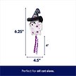 Show in main carousel: Frisco Halloween Ghost in Witch Hat Plush Kicker Cat Toy with Catnip slide 2 of 5