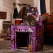 Show in main carousel: Frisco Halloween Mansion Cardboard Cat House, 2-Story slide 5 of 7