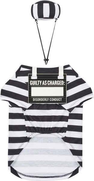 Show full view: Frisco Prisoner Dog & Cat Costume, Small slide 5 of 9