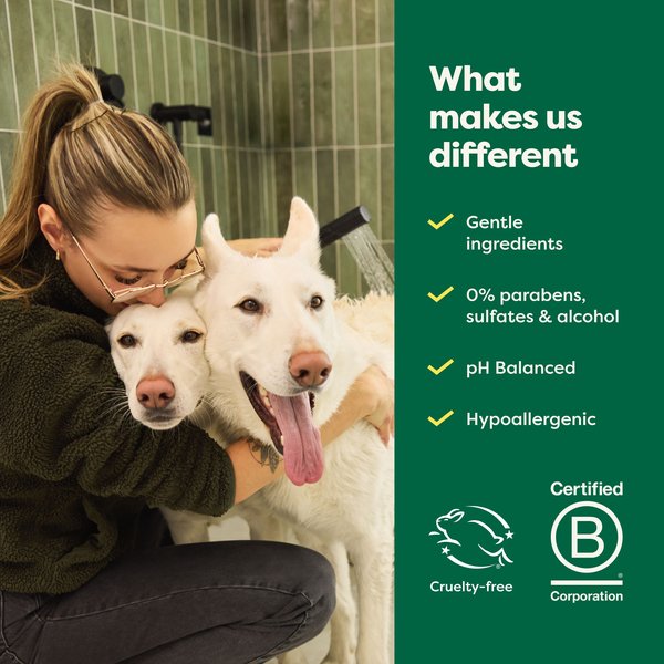 Show full view: Earth Rated 3-in-1 Double Coat Dog Shampoo, 16-oz bottle slide 7 of 8