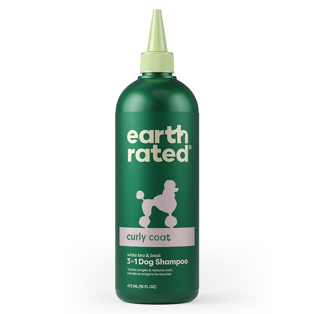 EARTH RATED 3in1 Dog Shampoo Curly Coat Dog Shampoo, 16oz bottle