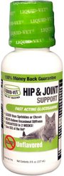 Liquid-Vet Feline Hip & Joint Support Unflavored Supplement for Cats 8-oz bottle