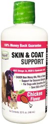 Liquid-Vet K9 Skin & Coat Support Chicken Flavour Supplement for Dogs, 32-oz bottle