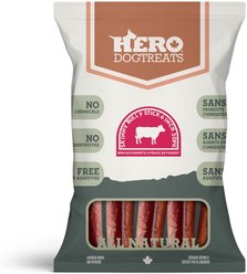 Hero Dog Treats 6" Skinny Bully Stick Dog Treat, 20 count