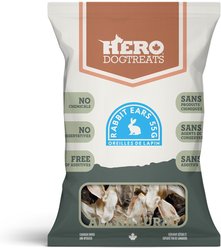 Hero Dog Treats Rabbit Ears Dog Treats, 55-g bag