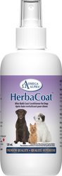 Omega Alpha HerbaCoat Dog Coat Conditioner, 120-mL bottle