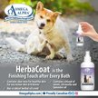 Show in main carousel: Omega Alpha HerbaCoat Dog Coat Conditioner, 120-mL bottle slide 4 of 6