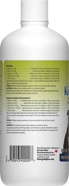 Show full view: Omega Alpha KidneyTone Kidney Detoxification Dog & Cat Supplement, 500-mL bottle slide 3 of 5