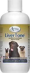 Omega Alpha LiverTone Liver Detoxification Dog & Cat Supplement, 120-mL bottle
