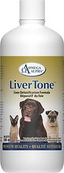 Omega Alpha LiverTone Liver Detoxification Dog & Cat Supplement, 500-mL bottle