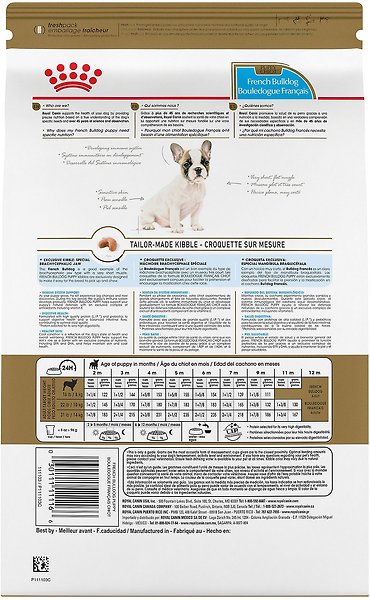 Show full view: Royal Canin Breed Health Nutrition French Bulldog Puppy Dry Dog Food, 4.76-kg bag slide 3 of 13