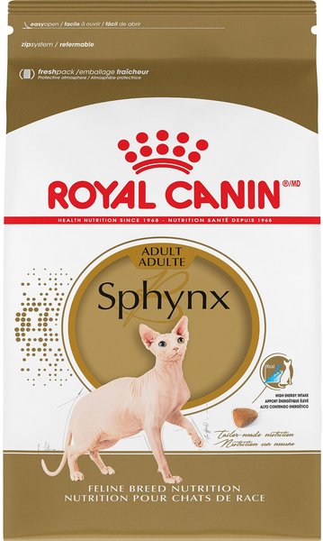 ROYAL CANIN Feline Breed Nutrition Sphynx Dry Cat Food 7 lb bag Chewy Canada