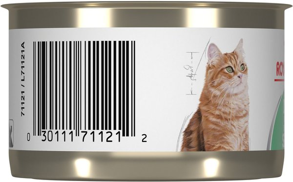 Show full view: Royal Canin Feline Care Nutrition Digestive Care Loaf in Sauce Wet Canned Cat Food, 145-g can, case of 24 slide 3 of 5