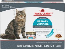 Royal Canin Feline Care Nutrition Urinary Care Thin Slices in Gravy Wet Canned Cat Food, 3-oz can, case of 12