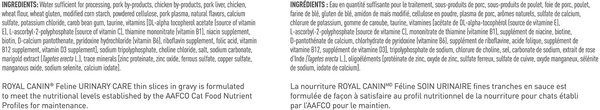 Show full view: Royal Canin Feline Care Nutrition Urinary Care Thin Slices in Gravy Wet Canned Cat Food, 3-oz can, case of 12 slide 6 of 6
