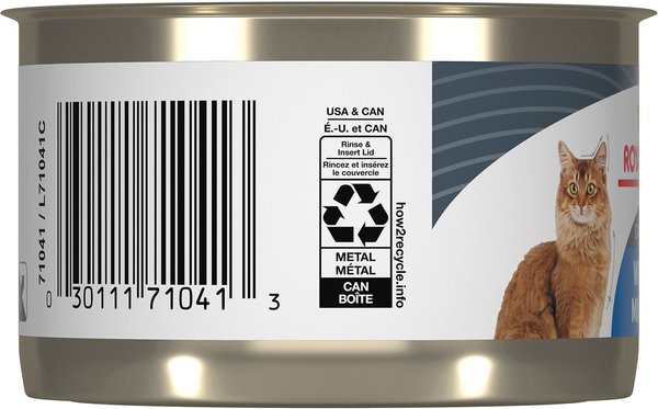 Show full view: Royal Canin Feline Care Nutrition Weight Care Loaf in Sauce Wet Canned Cat Food, 145-g can, case of 24 slide 3 of 7