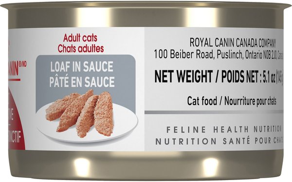 Show full view: Royal Canin Feline Health Nutrition Adult Instinctive Loaf In Sauce Wet Canned Cat Food, 145-g can, case of 24 slide 4 of 4