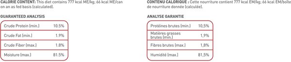 Show full view: Royal Canin Feline Health Nutrition Adult Instinctive Thin Slices In Gravy Wet Canned Cat Food, 85-g can, case of 12 slide 9 of 9