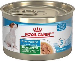Royal Canin Size Health Nutrition Small Puppy Thin Slices in Gravy Wet Dog Food, 5.1-oz can, case of 24