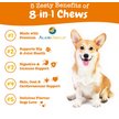 Show in main carousel: Zesty Paws Multivitamin Peanut Butter Flavoured Soft Chews Glucosamine Fish Oil Supplement for Dogs, 90 count slide 2 of 10