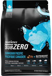 Nutrience Subzero Canadian Pacific Grain-Free Cat Food, 1.8-kg bag