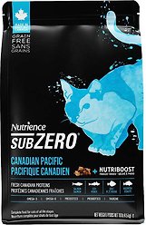 Nutrience Subzero Canadian Pacific Grain-Free Cat Food, 4.5-kg bag