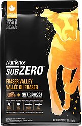Nutrience SubZero Fraser Valley Grain-Free Dry Dog Food, 4.5-kg bag