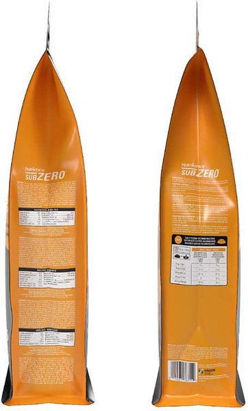 Show full view: Nutrience SubZero Fraser Valley Grain-Free Dry Dog Food, 4.5-kg bag slide 4 of 9