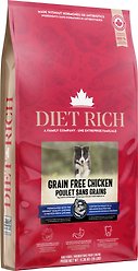 Diet Rich Grain-Free Chicken Dry Dog Food, 11.36-kg bag