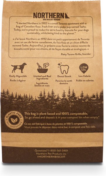 Show full view: Northern Biscuit Peanut Crunch! Crunchy Dog Treats, 500-g bag slide 7 of 8