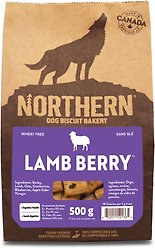 Northern Biscuit Lamb Berry Crunchy Dog Treats, 500-g bag