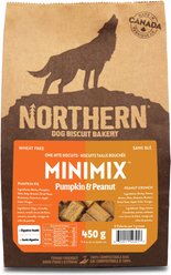 Northern Biscuit MiniMix Pumpkin Pie and Peanut Crunch! Crunchy Dog Treats, 450-g bag
