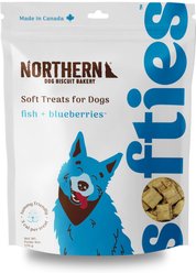 Northern Biscuit Softies Fish & Bluberries Soft & Chewy Dog Treats, 170-g bag