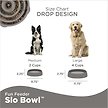 Show in main carousel: Outward Hound Fun Feeder Drop Dog Bowl, Grey, Medium slide 4 of 8