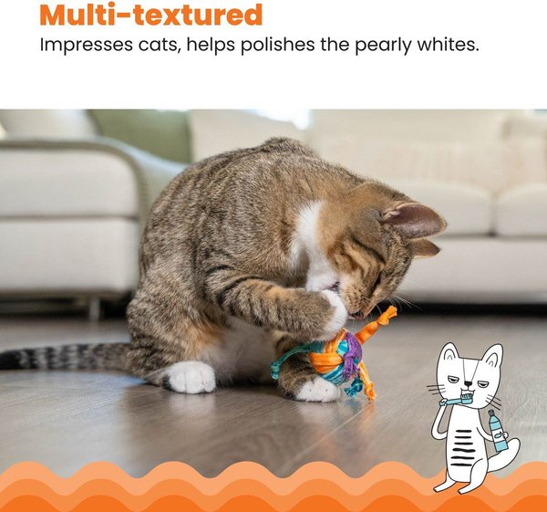 Show full view: Catstages Tons of Tails Cat Toy with Catnip, Color Varies slide 4 of 9