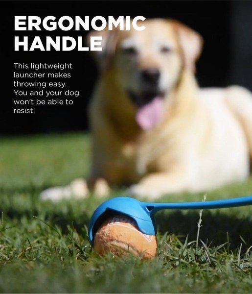 Show full view: Outward Hound Launch A Ball Tennis Dog Toy slide 4 of 8