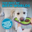 Show in main carousel: Outward Hound Tough Skinz Durable Squeaky Stuffing-Free with Two Layers Dog Toy, Avocado, Medium slide 3 of 7