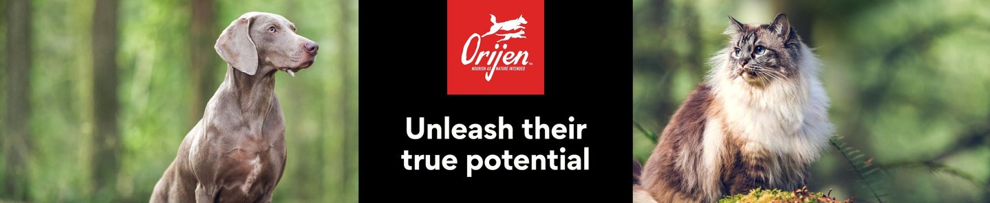 Orijen Unleash their true potential.