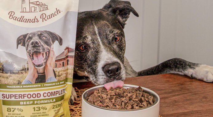 BADLANDS RANCH Superfood Complete Grain Free Beef Air Dried Dog