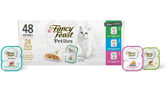 FANCY FEAST Gourmet Petites Pate Collection Variety Pack Wet Cat