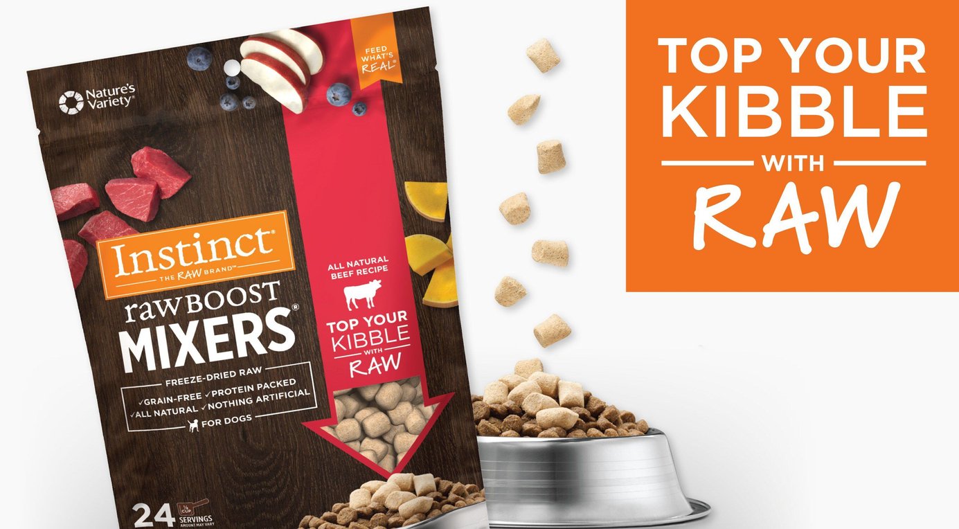 INSTINCT Raw Boost Mixers Lamb Recipe GrainFree FreezeDried Dog Food