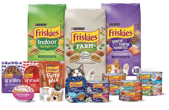 Purina Friskies Farm Favorites with Chicken Dry Cat Food 16 lb