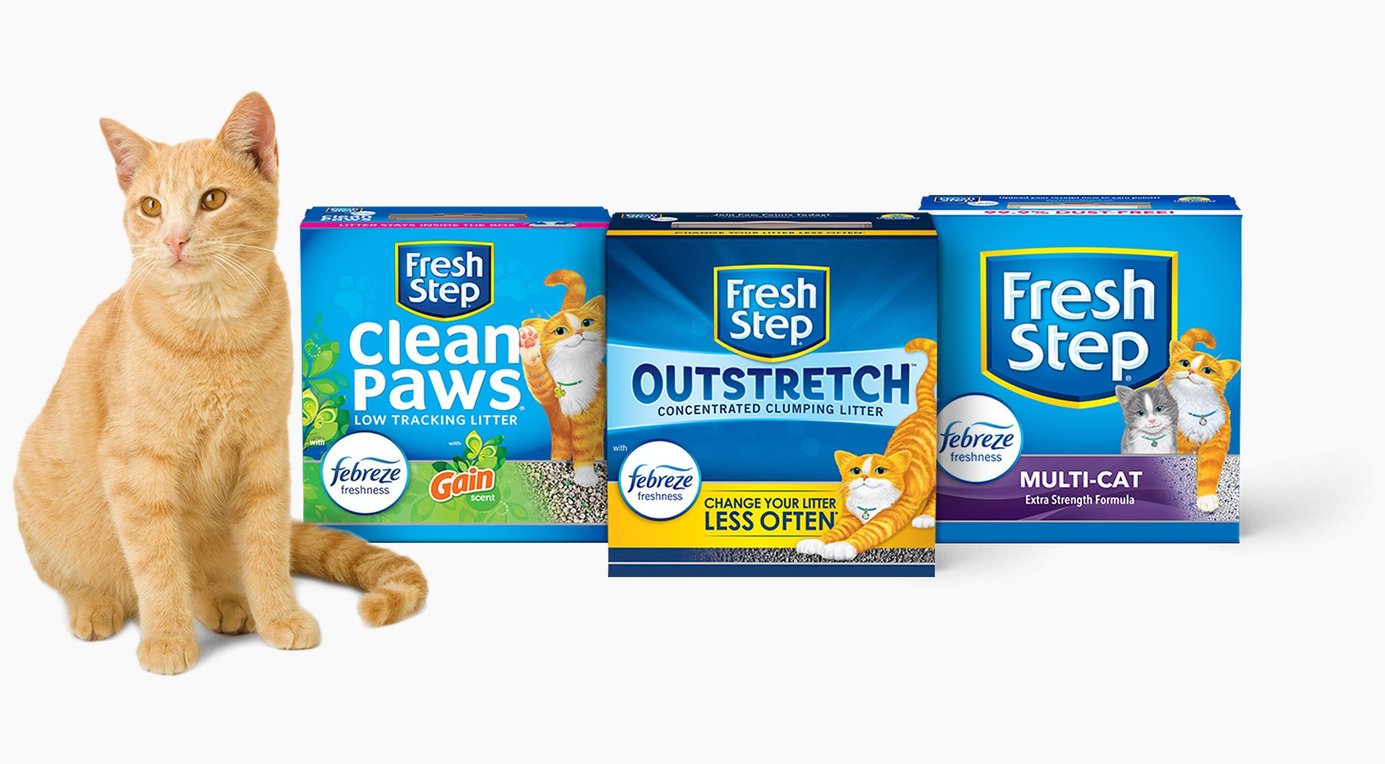 Furniture Febreze Litter Box Fresh Step Multi-Cat Extra Strength