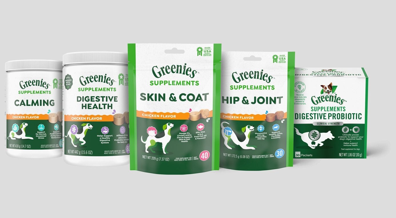 GREENIES Hip & Joint Chicken Flavored Soft Chew Glucosamine Joint
