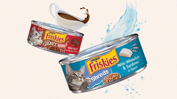 FRISKIES Fish A Licious Variety Pack Canned Cat Food 5.5 oz case