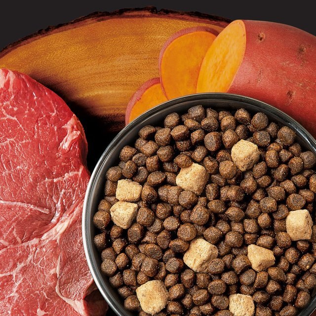 MERRICK Backcountry FreezeDried Raw Hero's Banquet Recipe Dry Dog Food, 20lb bag