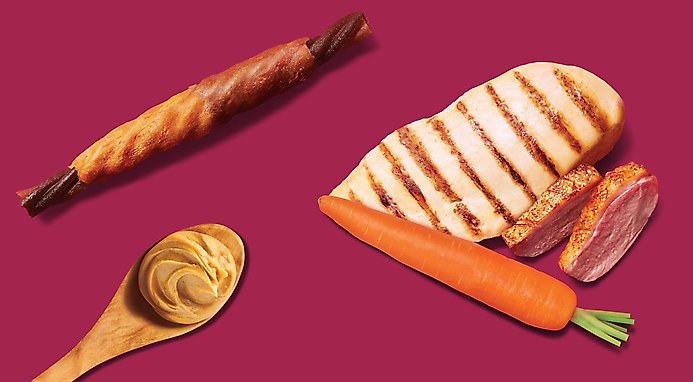 Hartz Oinkies Meathouse'n'Veg Hearty Kabobs Natural Chew Dog Treats, 18 count