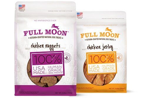Full Moon Freeze-Dried Organic Chicken Grain-Free Dog Treats